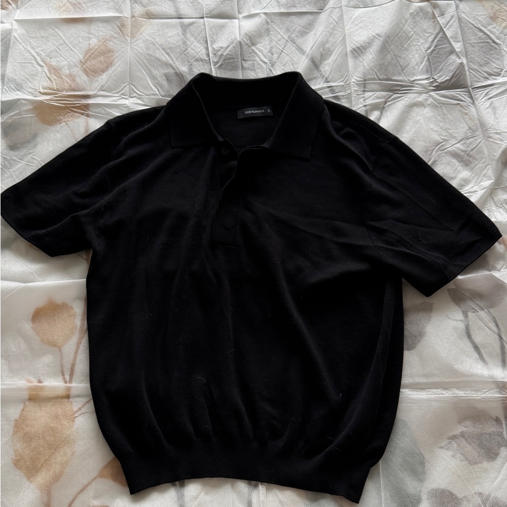 Elegant Black Polo Shirt